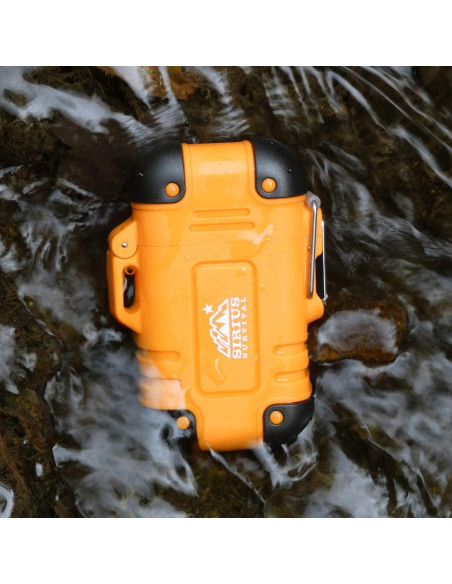 Encendedor Eléctrico Impermeable Arc4 Sirius - Doble Arco USB