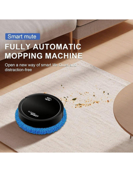 Robot Trapeador Genérico SDJ8688 Inalámbrico 3L 60min Robot Trapeador Genérico SDJ8688 Inalámbrico 3L 60min