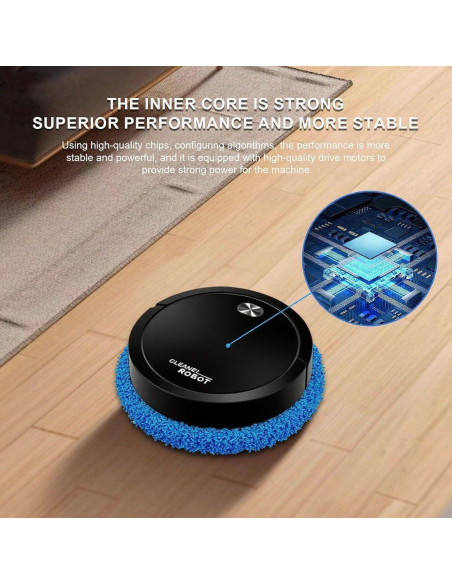 Robot Trapeador Genérico SDJ8688 Inalámbrico 3L 60min Robot Trapeador Genérico SDJ8688 Inalámbrico 3L 60min