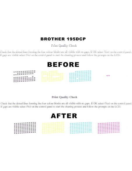 Kit de limpieza para impresoras Brother - 141.75 ml