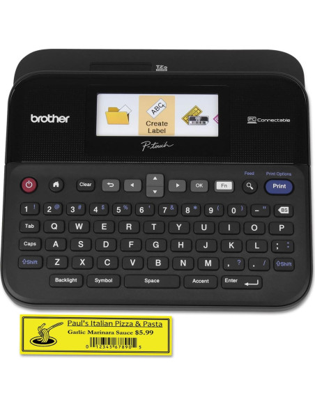 Brother P-touch PT-D600VP Fabricante de Etiquetas Conectable