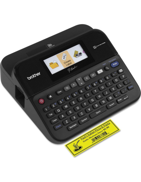 Brother P-touch PT-D600VP Fabricante de Etiquetas Conectable