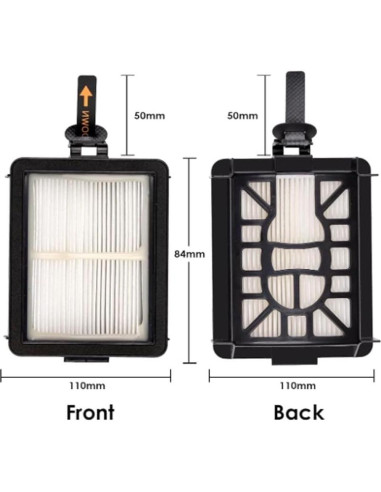 Filtros de Reemplazo HEPA Genérico para Aspiradora Shark RV2360S