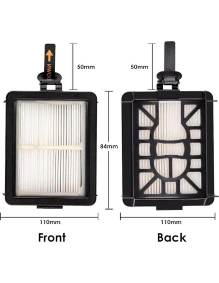 Filtros de Reemplazo HEPA Genérico para Aspiradora Shark RV2360S