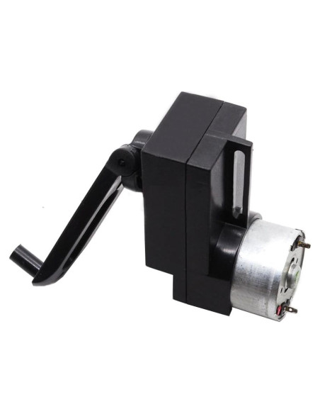 Generador de manivela manual Qianson 4W 15V Cargador portátil