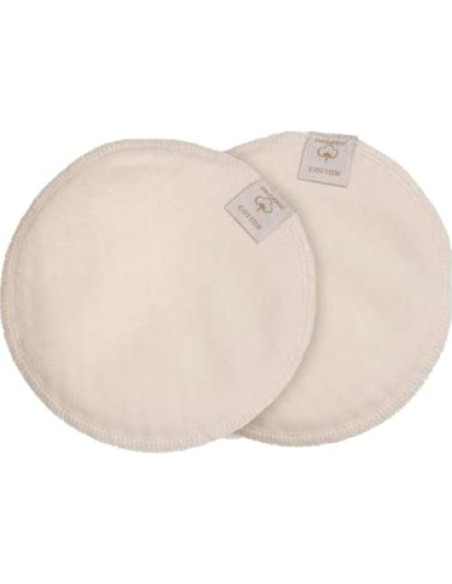 Almohadillas Lavables para Pechos GOTS - 2 Unidades