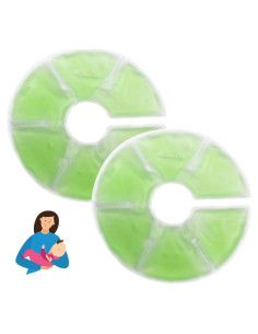 Compresas de Gel para Senos HiFineCare - Terapia Caliente y Fría