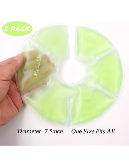 Compresas de Gel para Senos HiFineCare - Terapia Caliente y Fría Compresas de Gel para Senos HiFineCare - Terapia Caliente y Fría