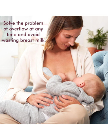 Colector de Leche Materna Mraisebossup Silicona 70ml 2 Piezas