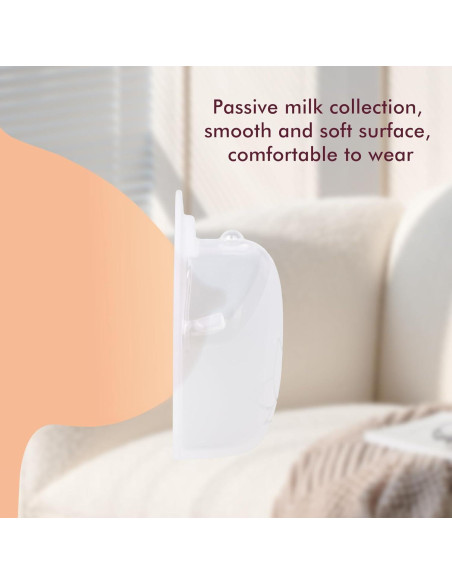 Colector de Leche Materna Mraisebossup Silicona 70ml 2 Piezas