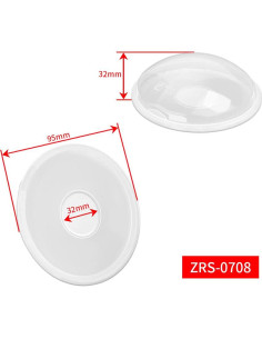 Copa de Lactancia Protectora de Silicona Suave - 2 Unidades 2