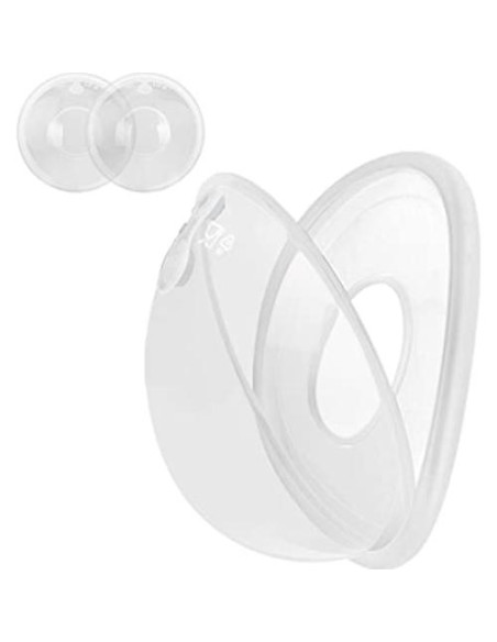 Copa de Lactancia Protectora de Silicona Suave - 2 Unidades