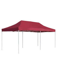 Carpa Plegable Profesional Nirvaer 6x3m Impermeable Roja