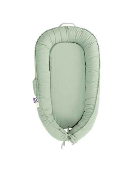 Sofá para Bebés CooCooBaby 100% Algodón Transpirable Verde