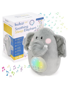 Máquina de Sonido Bubzi Co Elefante Portátil con Proyector