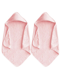 Toalla con Capucha para Bebés IFaryMes Sakura Rosa 80x80cm