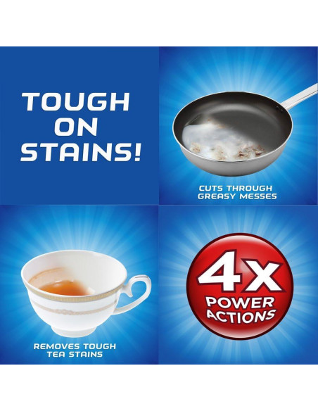 Detergente en Gel para Lavavajillas Finish, Limón, 2L (Pack 2)