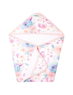 Toalla de baño con capucha Copper Pearl Bloom 83.82x83.82 cm