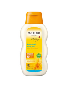 Baño de Crema para Bebés Weleda Caléndula 200 ml Suave