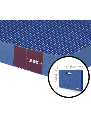 Almohadilla de Rodillas Omixe Extra Grande Impermeable 45.72x27.94 cm