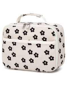 Bolsa de Almuerzo Aislada LEDAOU Niños 4L Flor Negra