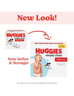Toallitas Húmedas Huggies Simply Clean Sin Fragancia 704 Unidades 2