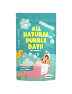 Baño de Burbujas Natural CrazyBubbles 199.5g Hipoalergénico