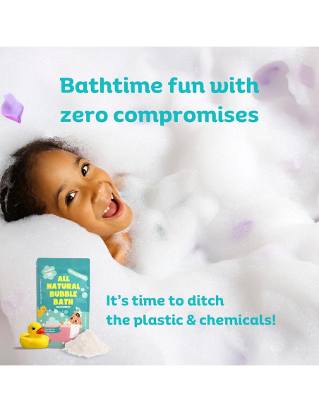 Baño de Burbujas Natural CrazyBubbles 199.5g Hipoalergénico