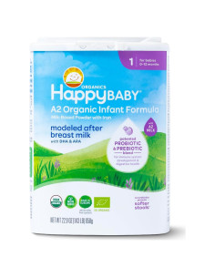 Fórmula Infantil Orgánica Happy Baby A2 649g 0-12 Meses