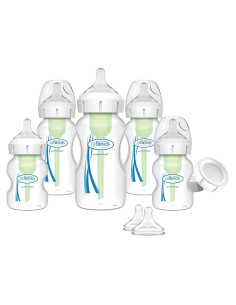 Juego de Alimentación para Bebés Dr. Brown's Anti-Cólico 5 Biberones