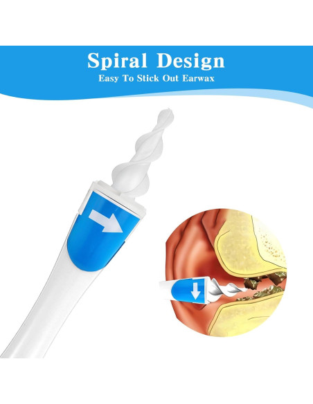 Kit de Eliminación de Cerumen CIATBYYJ con 16 Puntas Reutilizables