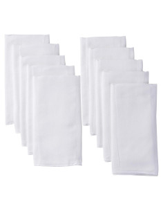 Paquete de 10 Pañales de Tela Gerber 100% Algodón Birdseye