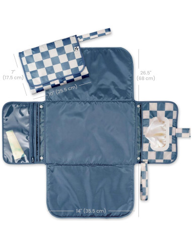 Almohadilla Cambiadora Portátil Tiny Twinkle - Impermeable y Plegable