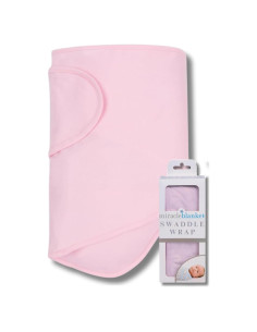 Manta de Envolver Milagrosa Rosa 100% Algodón para Bebés