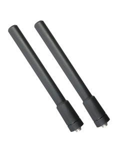 Antena Corta SAMCOM UHF 10W 4.3" Suave 2 Paquetes