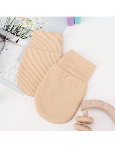 Manoplas para Bebés BQUBO 6 Pares 0-6 Meses Unisex