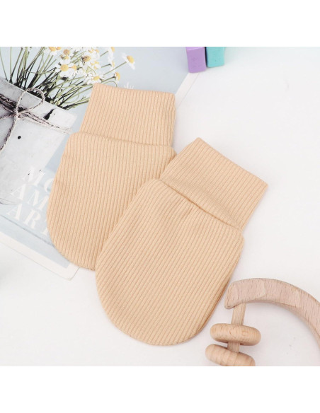 Manoplas para Bebés BQUBO 6 Pares 0-6 Meses Unisex