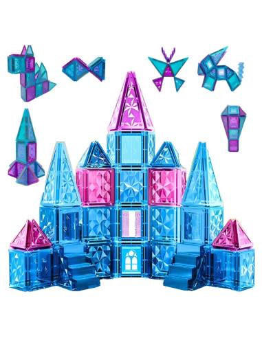 Juego de Azulejos Magnéticos 3D MatrixMinds 102 Piezas