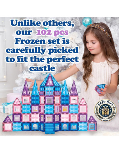 Juego de Azulejos Magnéticos 3D MatrixMinds 102 Piezas