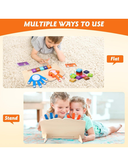 Juguetes de Aprendizaje Matemático HYSZXUS - Bloques de Conteo