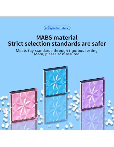 Juego de Azulejos Magnéticos 3D MatrixMinds 102 Piezas