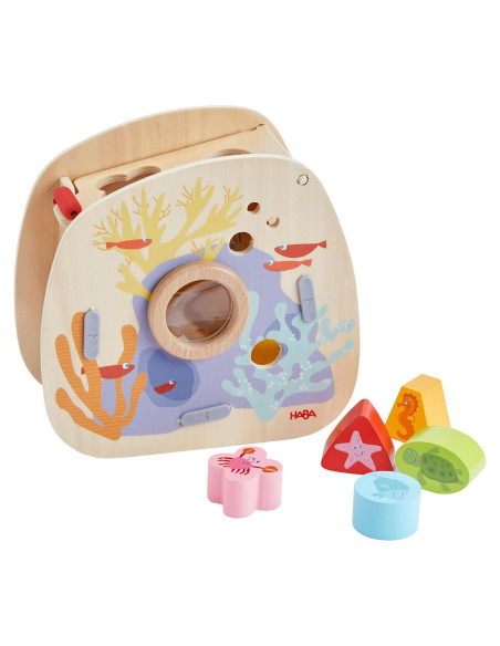Clasificador de Formas Submarino HABA - Juguete Montessori 18 meses