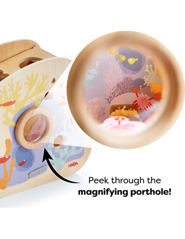 Clasificador de Formas Submarino HABA - Juguete Montessori 18 meses