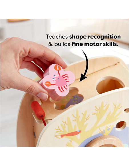 Clasificador de Formas Submarino HABA - Juguete Montessori 18 meses