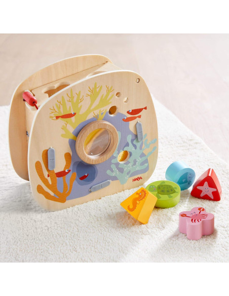 Clasificador de Formas Submarino HABA - Juguete Montessori 18 meses