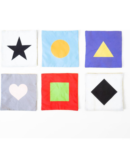 Caja de Tejido Sensorial Montessori para Bebés 6-12 Meses