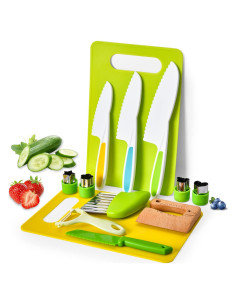 Set de Cuchillos Montessori para Niños Hilsoeet - 13 Piezas