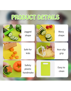 Set de Cuchillos Montessori para Niños Hilsoeet - 13 Piezas 2