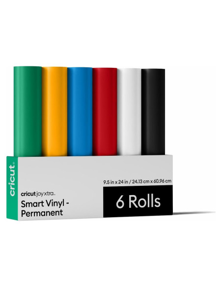 Vinilo Permanente Inteligente Cricut Joy Xtra 6 Hojas 24.1x61cm