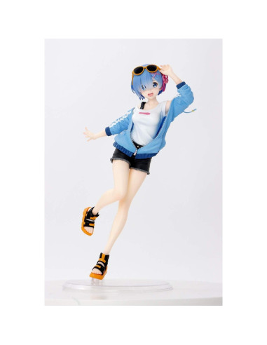 Figura de Premio Taito Re:Zero Rem Sporty Summer 20 cm